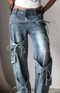 Azure Medieval Roomy Y2K Cargo Pant image 1