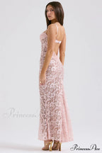 Azzurra Rose Stylish Lace Dress image 4