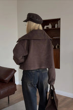 Relaxed Fit Lapel Casual Jacket image 4