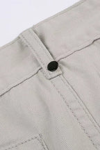 Retro Low-Waisted Pocket Denim Cargo Pant image 5