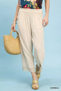 Nora Linen Trousers styled for Avrienne