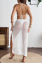 Crochet Cover Up Three Piece Swim Set image 5