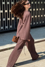 Relaxed Loose Casual Two Piece Set image 8