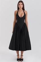 Halter Backless Tie Party Dress image 6