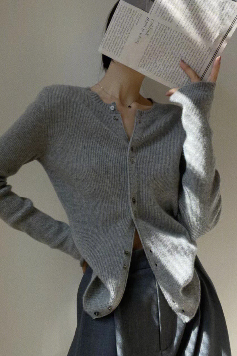 Tailored Knit Cardigan image 2