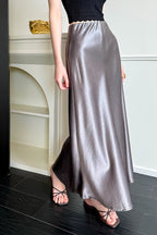 Drapey High - Waist Sheath Fishtail Skirt image 11