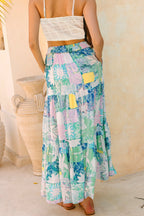 Vacation Printed Pocket Midi Skirt image 7