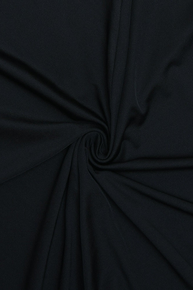 Halter Mesh Panel Maxi Dress image 10