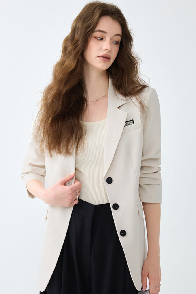 Elegant Long Sleeve Blazer image 5
