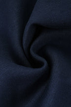 Contrast Drawstring Slim Knit Casual Pants image 7