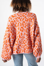 Loose Fit Colorblock Cardigan image 6