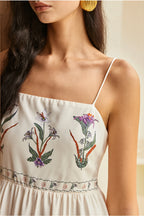 Swing Print Bandeau Cami Boho Dress image 4