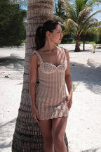 Knit Pearl Cami Mini Dress image 2