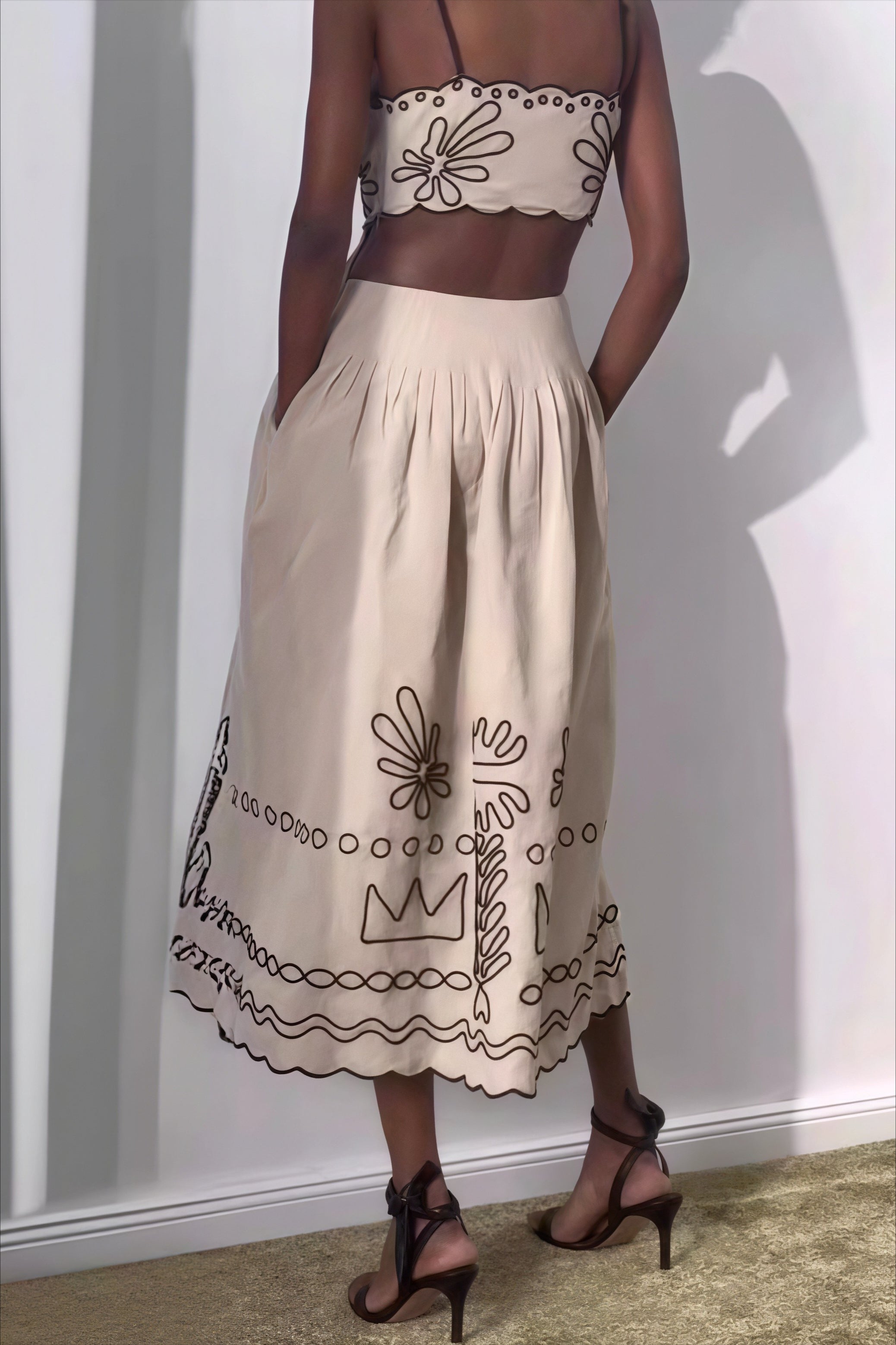 Chic Boho Embroidered Maxi Dress image 4