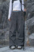 Quick Dry Cargo Wide Leg Cuffed Pants image 2
