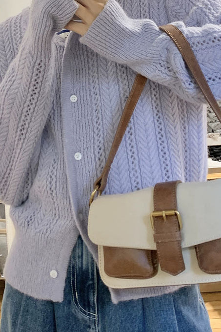 Lightweight Hollow Knit Vest Cardigan image 4