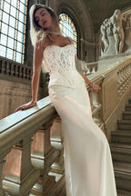 Lace Bustier Bodycon Formal Dress image 3