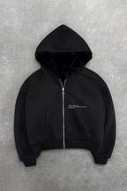Reversible Vintage Leopard Zipper Hoodie image 5