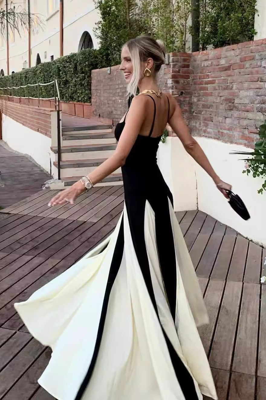 Colorblock Cami Maxi Dress image 9