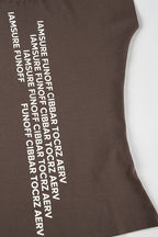 Casual Street Sexy Letter Print Minimalist T-shirt image 9