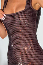 Sequin Rhinestone Bodycon Party Dress image 21