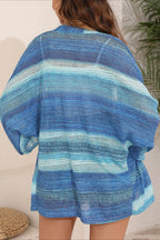Crochet Tie Dye Relaxed Cardigan image 4