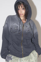 Vintage Washed Gradient Hoodie image 1