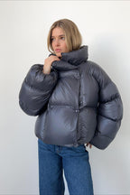 Short Hooded Puffer Jacket image 17