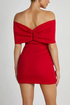 Off-the-shoulder Bodycon Cocktail Dress image 10