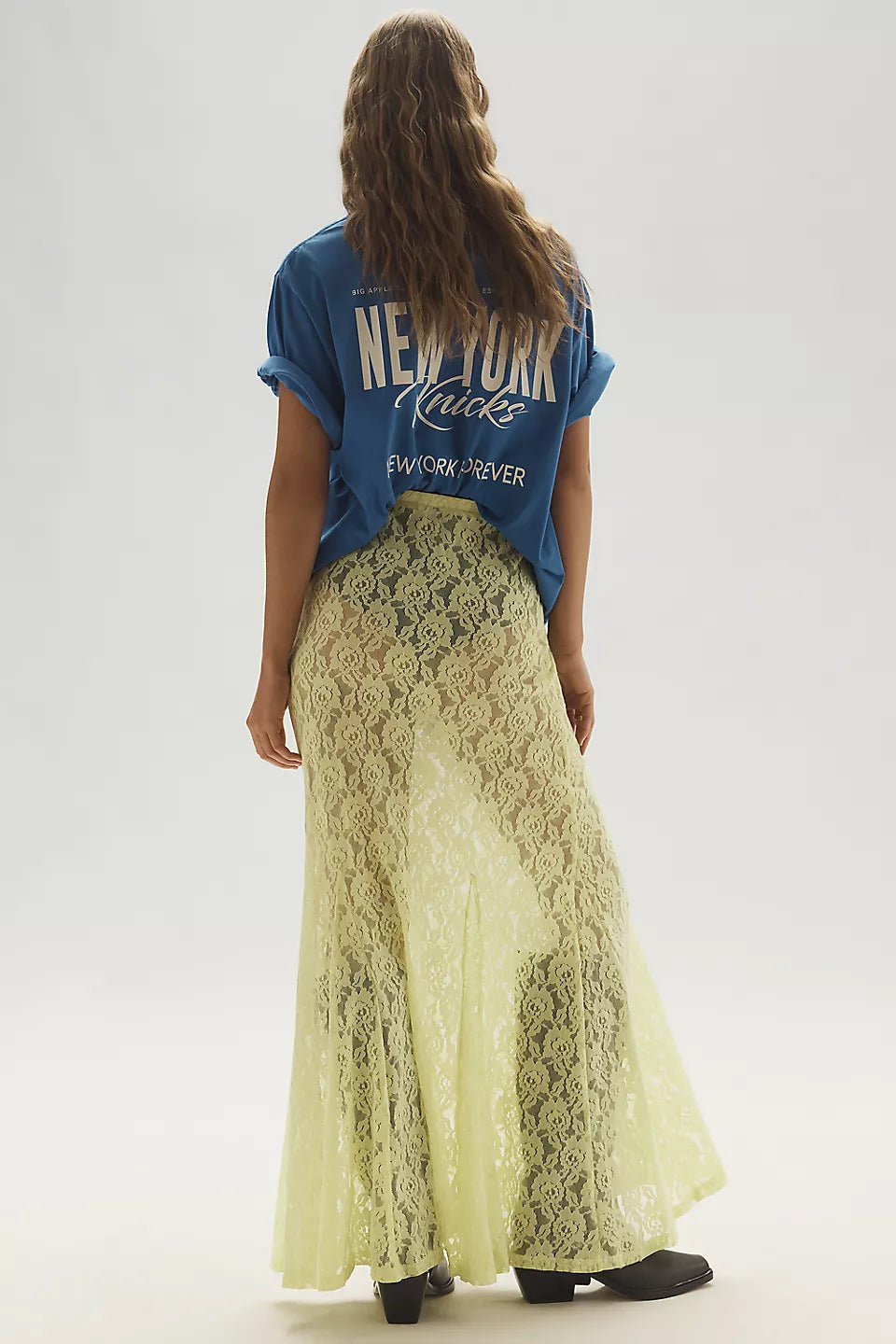 Lace Hollow Out Long Skirt image 4