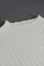 Sleeveless Round Neck Knit Sweater Dress image 3
