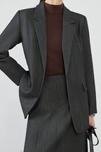 Classic Peak Lapel Blazer image 2