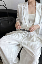 Lightweight Linen-Look Blazer image 6
