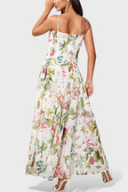 Fresh Print Cami Swing Long Boho Dress image 3