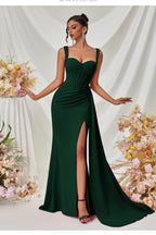 Sexy Bodycon Slit Maxi Party Dress image 7