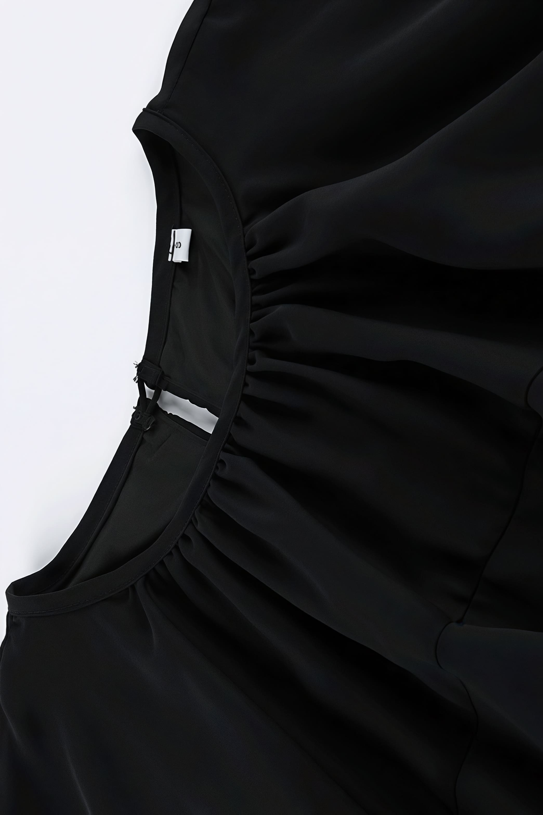 Ruffle Cape Half Sleeve Elegant Mini Dress image 5