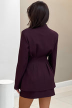 V Neck Waist Detail Blazer image 23