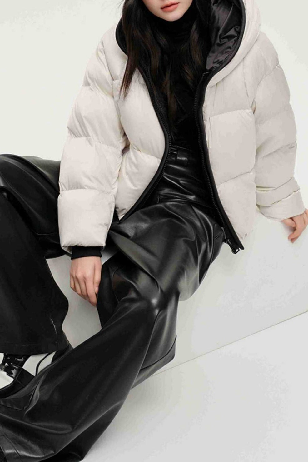 Cozy Hooded Insulated Puffer Jacket image 10