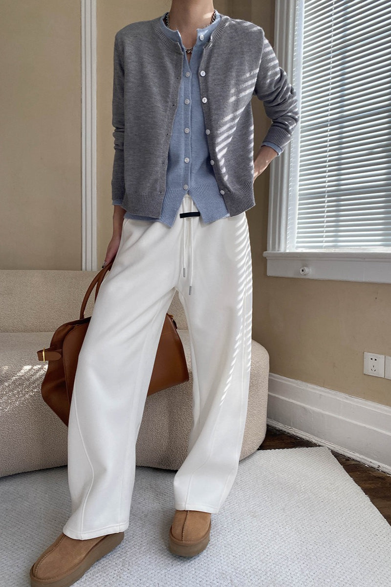 Contrast Panel Layering Cardigan image 9
