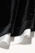 Velvet Bustier A-line Cocktail Dress image 13