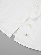 Ruffled Victorian Style Fitted Blouse image 17
