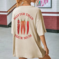 Back Print Chili Pepper T-shirt image 1