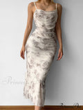 Back Slit Velvet Trendy Halter Maxi Dress image 3