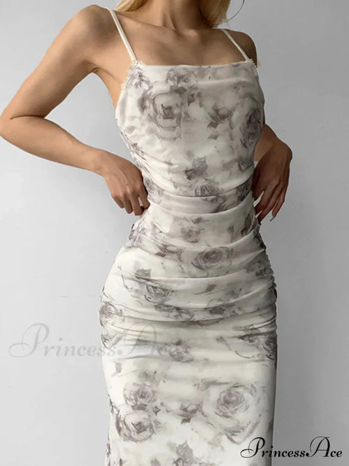 Back Slit Velvet Trendy Halter Maxi Dress image 1