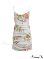 Backless Bodycon Graceful Floral Dress image 5