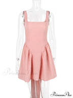Backless Bow Stylish Mini Dress image 6