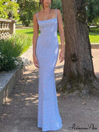 Backless Floral Graceful Mesh Maxi Dress image 9