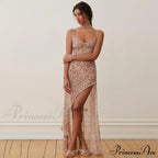 Backless Floral Birthday Maxi Dress image 5