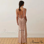Backless Floral Birthday Maxi Dress image 6