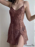 Backless Printed Long Trendy Sleeve Mini Dress image 6